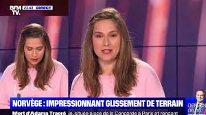 Première chaîne d'info de france 😉. The Sweatshirt Rose I Am Loved Worn By Jeanne Daudet On Bfmtv Spotern