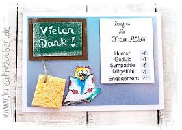 5.2.3 in zeugnissen der berufsfachschule mit beruflichem abschluss der fachrichtungen. Abschiedsgeschenk Lehrer Ideen Und Vorlagen Kreativzauber
