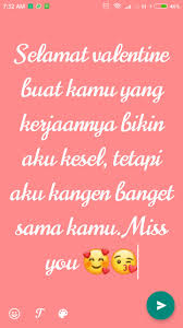 Ladies, lelaki sering menggodamu, bukan berarti dia menyukaimu. 101 Kata Ucapan Valentine Romantis 14 Februari Kosngosan