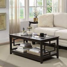 Pin By Marietta Benach On Living Room Decor In 2020 Coffee Table Espresso Living Room Furniture Convenience Concepts