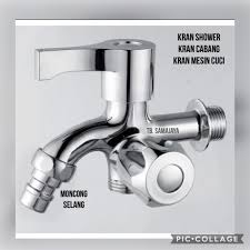 Selang air ini berfungsi khusus untuk mengalirkan air dari sumber air (dalam hal ini biasanya keran air) ke mesin cuci. Jual Kran Cabang Bennedit Kran Air Shower Kran Mesin Cuci Import Mewah Jakarta Barat Beauty Healthy Shop Tokopedia