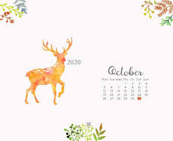 October 2020 Desktop Calendar Wallpaper In 2020 Calendar Wallpaper October Calendar Wallpaper October Wallpaper