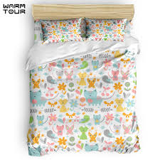 3d bedding 3d bedding sets australia are the new fashion currently. Warmtour Duvet Cover Animal Children Wallpaper Duvet Cover Set 4 Piece Bedding Set For Beds Dhl Shipping Methods Bedding Sets Aliexpress