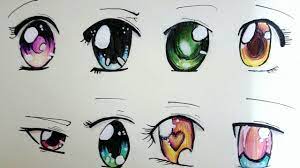 8 Cesit Manga Goz Cizimi Cizim Cizimler Anime Neko