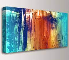 Shop frontgate furniture & home décor. Abstract Art Canvas Print Modern Wall Art Abstract Painting Etsy In 2021 Teal Wall Art Modern Art Abstract Abstract Canvas Art