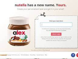 Use this hyperlink to print a nutella label template with all your name upon it! Yes An Actual Jar Of Nutella Personalised Nutella Jar With Any Name On Label Other Gift Party Supplies Home Garden