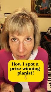 How I spot a prize winning pianist! 🥇, ❌ 🏃 It’s not speed.  ❌ 🔈 Not  volume.  ❌ 👐 Not flawless technique.  When I’m listening to a pianist who  might win it all, I’m listening for something deeper., ✨ ...