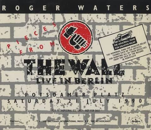 Roger Waters The Wall Live In Berlin US Promo CD single (CD5 / 5") (14853)