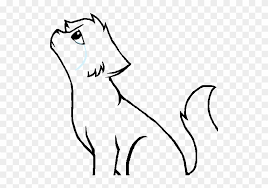 Feline cute furry kitty oc cats anthro animal art kitten. Crying Cat Base By Warriorcatkittyclaws Line Art Free Transparent Png Clipart Images Download