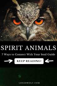 The animal spirit also reflects the person's personality. 7 Ways To Connect With Your Spirit Animal Lonerwolf