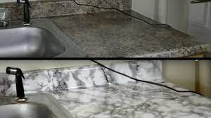Diy Kitchen Countertop Makeover With Contact Paper Hd Countertop Makeover Kitchen Countertops Resin Countertops