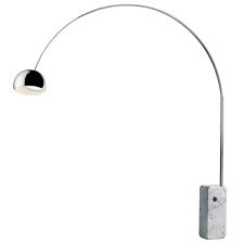 What kind of floor lamp is arco modern? Arco Floor Lamp On Marble Base By Flos H H Studio