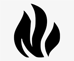 Black And White Flames Png Black Flames Png Fire Icons Painting Search Leaf Silhouette