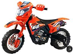 Extreme Rider Dirt Bike Childrens Kids Battery Operated Rechargeable Ride On Motorcycle W Removable Training Whee Dirt Bikes For Kids Kids Motorcycle Dirt Bike