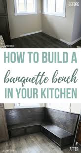 We eat breakfast, lunch and dinner at the breakfast bench. How To Build Banquette Bench Booth Seating In Your Kitchen