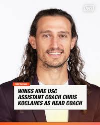 Koclanes worked as an assistant coach in the WNBA from 2016 to '22 and has  spent the last two seasons with USC. The Dallas Wings have the first  overall pick in the 2025 draft.