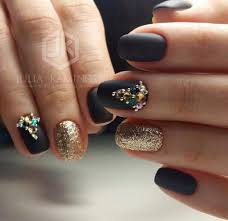 Nail Art 3007 Best Nail Art Designs Gallery Bestartnails Com Matte Black Nails Christmas Nails Black Nails