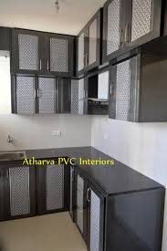 A lot of modern kitchen design ideas start with the cabinets. Modern Plastic Pvc Modular Kitchen Cabinets Rs 265 Square Feet Atharva Pvc Interiors Id 13662873712