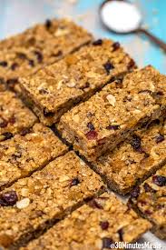 Spread granola in a packed, single layer onto prepared baking sheet. No Bake Granola Bars Recipe 30 Minutes Meals
