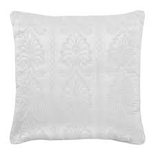 Lyndon White 18" Square Pillow