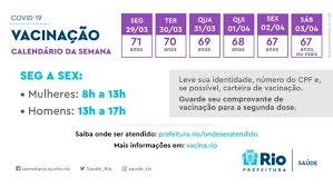 Atualmente, o calendário de vacinação do brasil possui 300 milhões de doses incluídas e disponibilizadas nas unidades básicas de saúde (ubs). Rio Rio Divulga Calendario De Vacinacao Para Pessoas Com 67 Anos Noticias R7 Rio De Janeiro