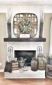 Signup to become a paintperks member. Painted White Brick Fireplace Fixer Upper Style Ig Bless This Nest Farm House Living Room Home Decor Farmhouse Style Living Room