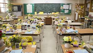 The Preserved Classroom Of Students Killed In Sewol Ferry Disaster Korean Aesthetic Table Decorations Visual Display