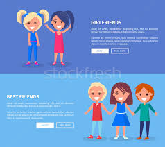 More customers, and more earnings. Best Friends Girls Stock Photos Stock Images And Vectors Stockfresh