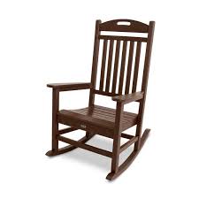 Trex Yacht Club Plastic Rocking Chair Brown Txr100vl Rona