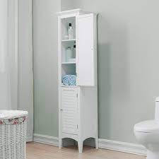 Get set for tall bathroom cabinet at argos. Free Standing Tall Bathroom Cabinet Storage Teamson Home Uk