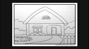 Gambar mewarnai tema lingkungan rumah. Gambar Tema Lingkungan Menggambar Lingkungan Rumahku Youtube