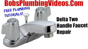Does your faucet leak from the sp. Delta Faucet Repair Single Handle Youtube