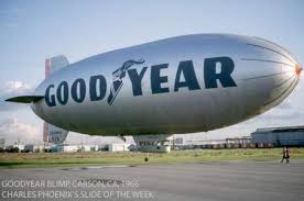 Goodyear Blimp Carson Ca 1966 Charles Phoenix Goodyear Blimp Goodyear Rubber Company