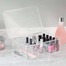 Boite De Rangement Pour Maquillage On Range Tout Boite Rangement Maquillage Boite De Rangement Rangement Vernis