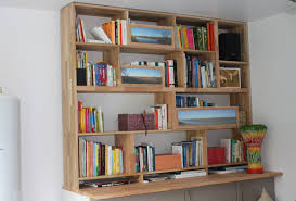 Bibliothèque en chêne massif avеc 2 portes vitrées et еn bois avec serrure fermant à clé, 4 étagères réglables sur. Fabriquer Sa Propre Bibliotheque En Bois Sur Mesure