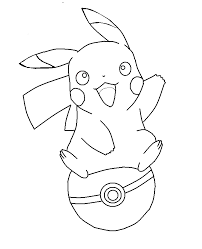 Pikachu On A Pokeball Base By Shqandy On Deviantart Pokemon Coloring Pages Pikachu Coloring Page Mermaid Coloring Pages