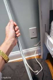 How To Hide Electrical Or Cable Cords 11 Magnolia Lane Hide Electrical Cords Diy Hide Tv Cords Hide Cable Cords