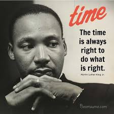 Check spelling or type a new query. Martin Luther King Jr Quotes What Is Always Right The Time Inspirational Life Quotes Boom Sumo