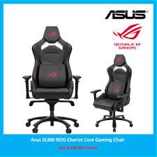 Read on to find the best gaming chairs in 2021. Asus Sl300 Rog Chariot Core Gaming Chair Asus Rog Chariot