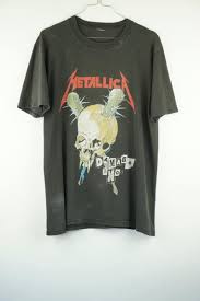 Great savings & free delivery / collection on many items. Metallica Vintage Tour T Shirt Original 1986 Damage Inc Tour Shirt