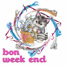 Résultat de recherche d'images pour "gif bon week end"