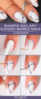 Sharpie Nail Art To Create A Masterpiece Naildesignsjournal Com In 2020 Sharpie Nails Sharpie Nail Art Nail Art At Home