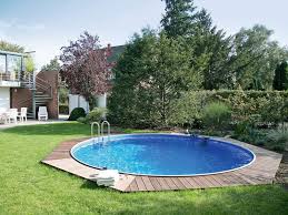 Stahlwandbecken Schlicht Und Einfach Schwimmbad De Gartenpools Poolgestaltung Poolverkleidung
