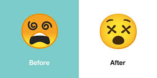 Emoji are special graphical symbols used to represent faces, emotions, objects, animals, food and other things in textual messages. Emojipedia On Twitter Changed In Android 11 0 Dizzy Face Now Displays X S For Eyes Instead Of Spirals Https T Co N17wuyuhpa