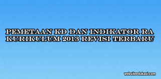 Pemetaan kd k13 kelas 1. Pemetaan Kd Ra Kurikulum 2013 Revisi Terbaru Websiteedukasi Com