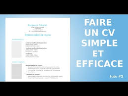 Comment Faire Un Cv Style Avec Open Office Youtube