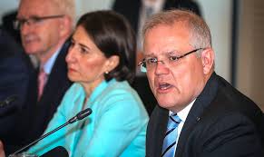 The former nsw premier has reportedly called the prime minister a horrible person and a psycho in a text message exchange with an unnamed . Tale Of Three Leaders Morrison Berejiklian Andrews React To Protesters