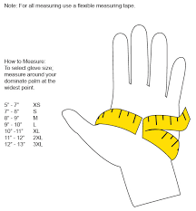 glove size chart size chart crafts tape measure