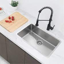 Check spelling or type a new query. 29 5 8 L X 17 3 4 W Undermount Or Drop In Stainless Steel Single Bowl Kitchen Sink 18 Gauge Overstock 32053632