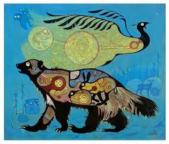 Pin By Lisa Chavez On Wolverine Native American Art Alaska Art Native Art